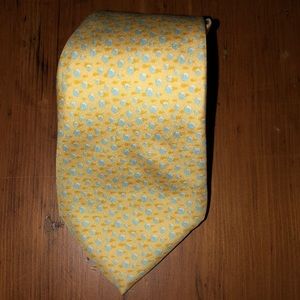 Yellow Bubble Print Vineyard Vines Children’s Tie